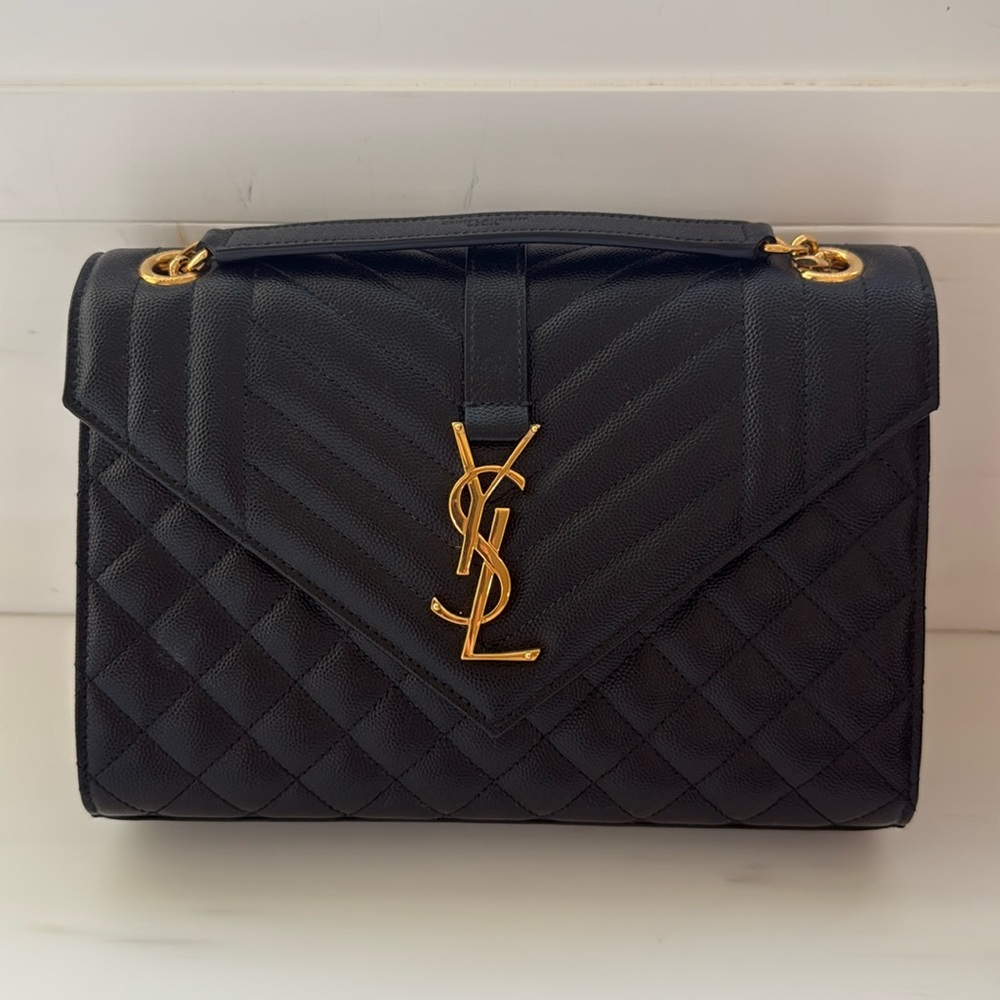 YSL medium flap bag